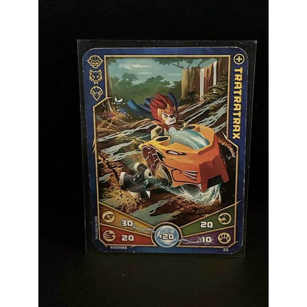 Tratratrax - #25 Legends of Chima Lego Chima Moderate Play